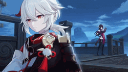 Kazuha Sailing On GIF