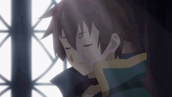 Kazuma Sad Anime Saying Sorry GIF