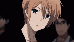 Kazuomi Oga Blushing Anime GIF
