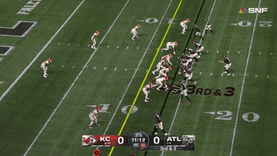 KC Vs ATL Football Game SNF GIF