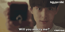 Kdrama Kim Seon Jae Proposing GIF