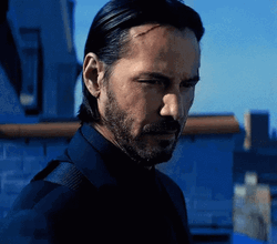 Keanu Reeves As John Wick GIF