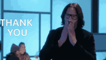 Keanu Reeves Flying Kiss Thank You So Much GIF