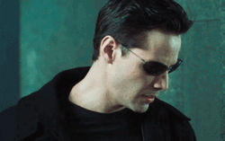 Keanu Reeves Look Neo In Matrix GIF