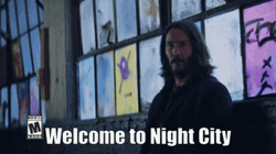 Keanu Reeves Welcome To Night City GIF