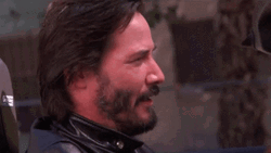 Keanu Reeves Winking GIF