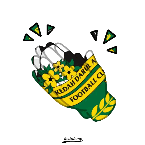Kedah Darul Aman Football Club Logo Sticker