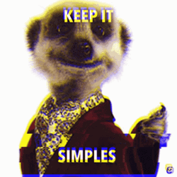 Keep It Simple Meerkat Brian Robot GIF