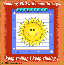 Keep Smiling You Are My Sunshine GIF