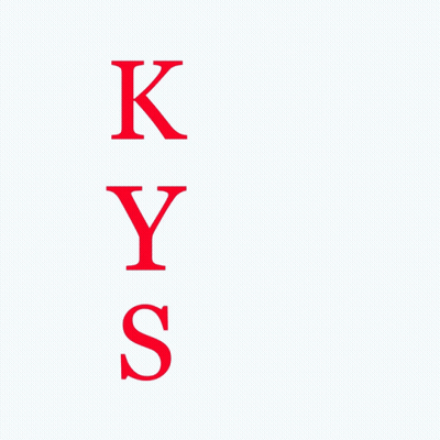 Keep Yourself Safe Sign In Red And Black GIF