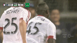 Kei Kamara Celebration Slide GIF