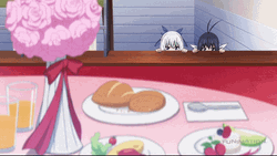 Keijo Naughty Girls Peeking GIF