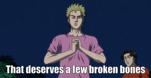 Keisuke Takahashi Breaking His Knuckles GIF