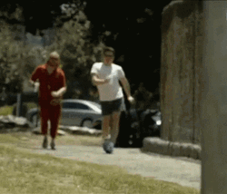 Keith Lemon Speed Walking GIF