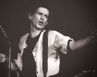 Keith Richards Black And White Image Selection GIF