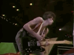 Keith Richards Forward Slouch Playing Guitar  GIF