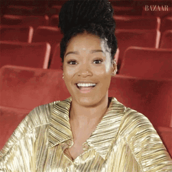 Keke Palmer Surprised Look GIF