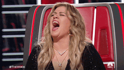 Kelly Clarkson Laughing Hard GIF