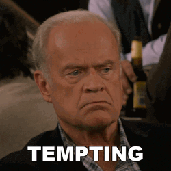 Kelsey Grammer Says Tempting GIF
