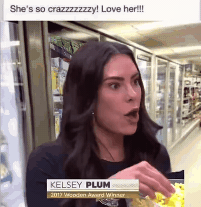 Kelsey Plum Eating Bowl Of Food GIF