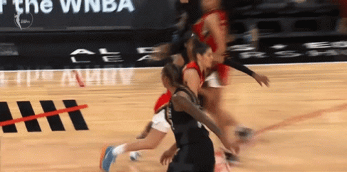 Kelsey Plum Shooting A Point GIF