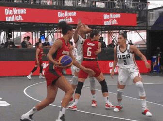 Kelsey Plum Three Pointer GIF