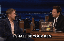 Ken Actor Ryan Gosling Barbie Movie GIF