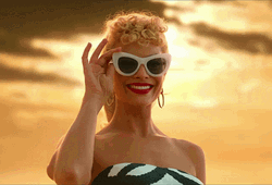 Ken Beach Barbie Winks GIF