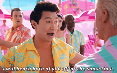 Ken Beach I'll Beach Both Of You Off GIF