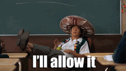 Ken Jeong Wearing Spanish Hat I'll Allow It GIF