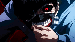 Ken Kaneki Angrily Running GIF