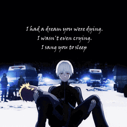 Ken Kaneki Carrying A Body GIF