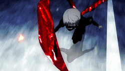 Ken Kaneki Centipede Form Running GIF
