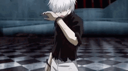 Ken Kaneki Wiping His Mouth GIF