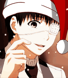 Ken Kaneki With Eye Patch GIF