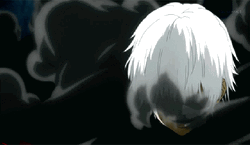 Ken Kaneki With Smoke  GIF