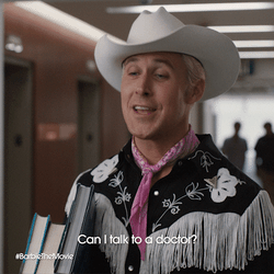 Ken Looking For Doctor Barbie Movie GIF