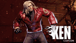 Ken Masters Streetfighter Video Game GIF