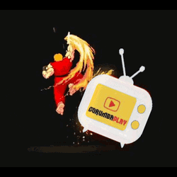 Ken Streetfighter Dragon Punching Tv Parody GIF