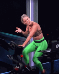 Kendall Toole Beautiful Peloton Workout GIF