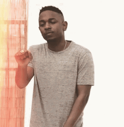 Kendrick Lamar Coming Sign GIF