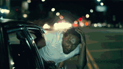 Kendrick Lamar Dancing While Head Out The Window GIF