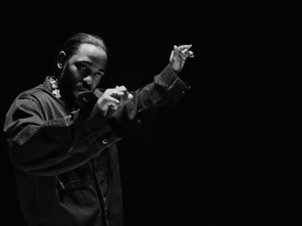 Kendrick Lamar Looking Like Robot GIF