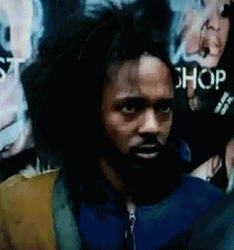 Kendrick Lamar With Long Hair GIF