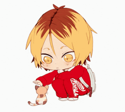 Kenma Cat Chibi Sticker GIF