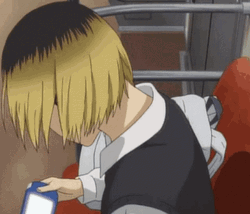 Kenma Playing Look Up
