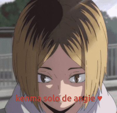 Kenma Solo De Angie With Heart GIF