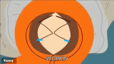 Kenny From South Park Crying GIF