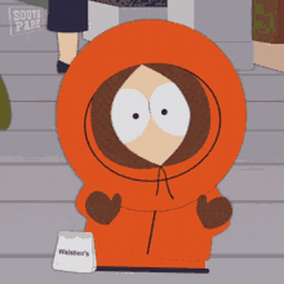 Kenny From South Park Holding Walgreens Bag GIF
