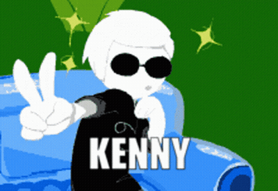 Kenny Giving Peace Sign GIF